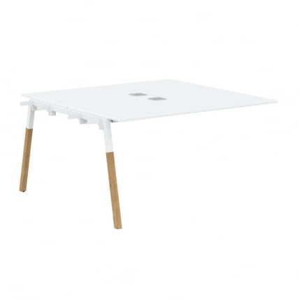 Рабочая станция Forta FIWST 1313 Белый премиум Дуб Гамильтон_0