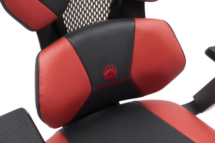Кресло геймерское Everprof Tiger Экокожа Красный_16