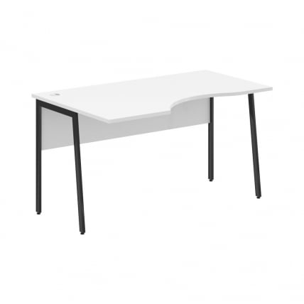 Стол эргономичный левый IMAGO Plus СА-2P(Л) Белый Антрацит_0