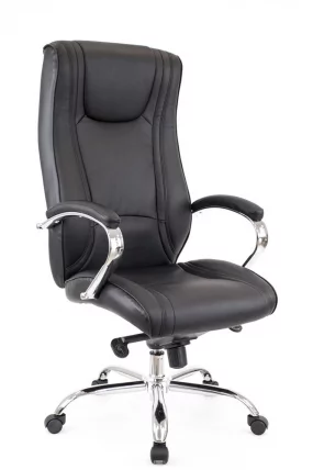 Кресло руководителя King M экокожа Черный_0