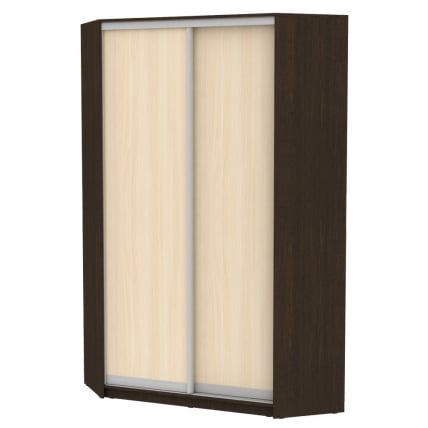 Шкаф-купе YA-230х1250-4(Венге-ДМ-D6D6)_0