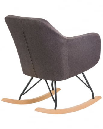 Набор 2 шт Кресло-качалка DOBRIN KIARA (серая ткань (LAR-106D-26)) 2 шт_5