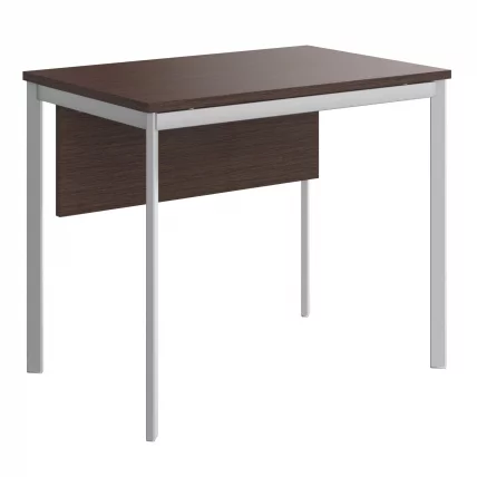 Стол прямой IMAGO-S СП-1.1SD венге магия алюминий_0