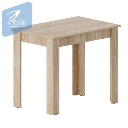 Стол обеденный Лайт СТ 001 Дуб сонома светлый_0