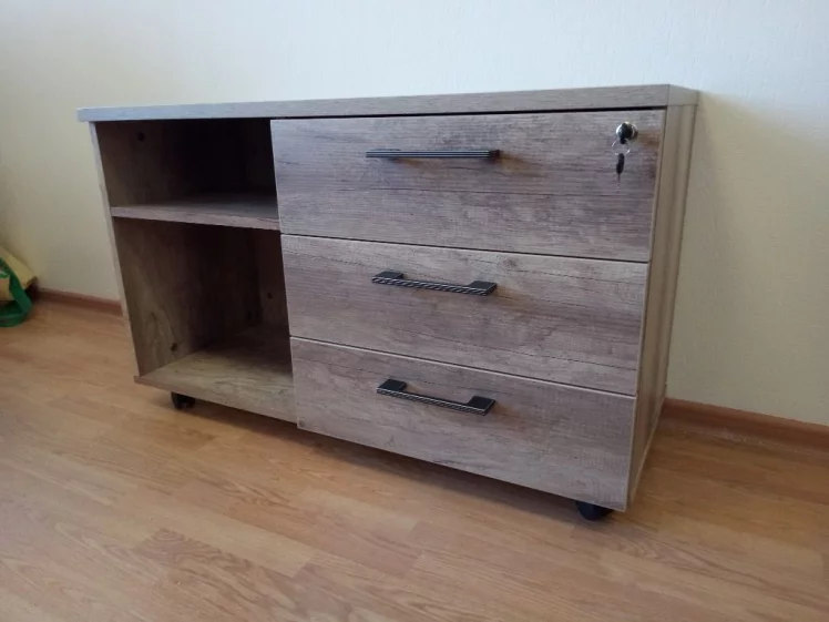 Тумба приставная TLC-3D (Дуб Каньон)_2