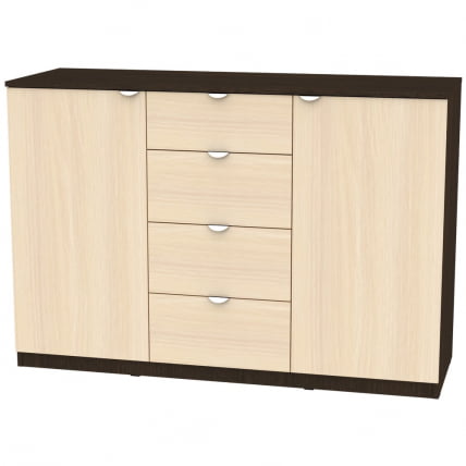 Комод К-93кс135кс45-1-ТР(Венге-ДМ) / K-93x135x45-1-TR(Венге-ДМ)_0