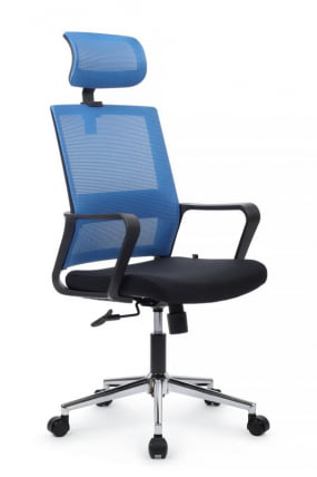 Кресло Mint RCH M1029HBE Синий/Черный_0