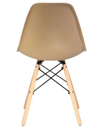 Стул обеденный DOBRIN DSW (ножки светлый бук, цвет бежевый (GR-03)) 4 шт_5