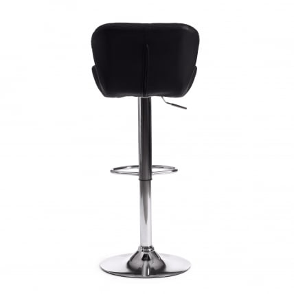 Стул барный BIAGGIO (mod. KY717) металл/экокожа, 44*50*83-103 см, черный/хром_3