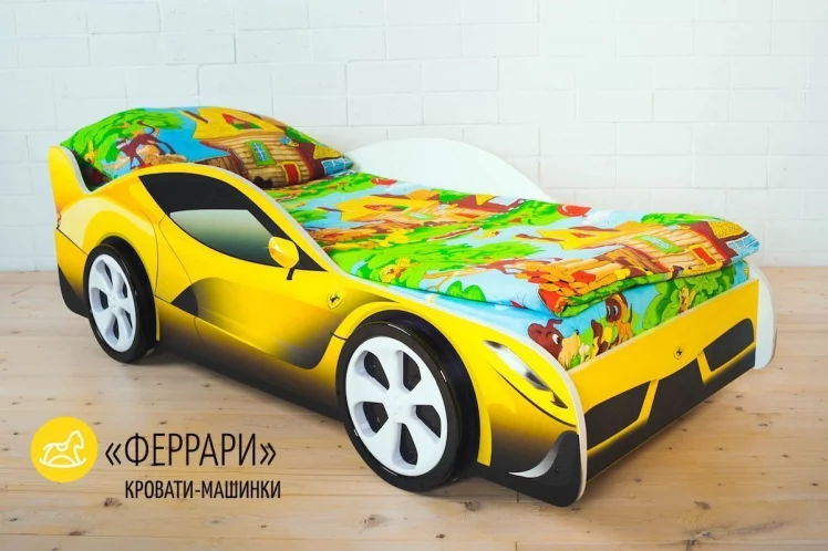 Кровать-машинка Ferrari_2