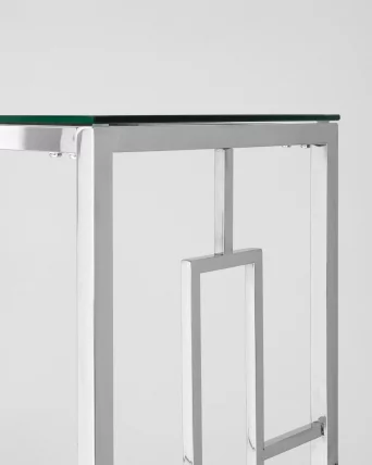 Консоль БРУКЛИН 120x40 Серебро_4
