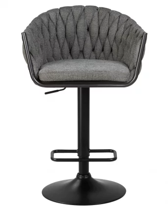 Стул барный DOBRIN LEON Графитовая ткань LAR-275-21_5