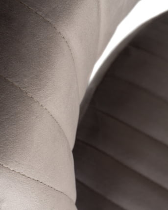 Стул барный DOBRIN CHARLY Серый велюр MJ9-75_7