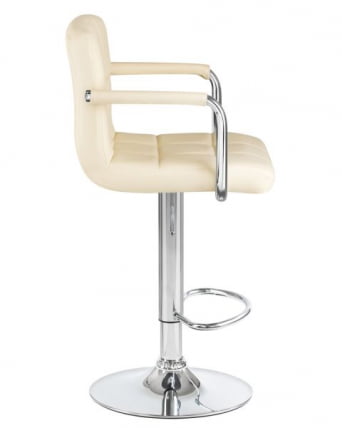 Стул барный DOBRIN KRUGER ARM (кремовый) 2 шт_3