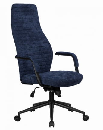 Офисное кресло для руководителей ДОБРИН ЛОКИ (синий (ВРХ230-25)) / DOBRIN LOKI (VRH230-25))_5