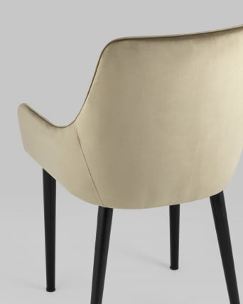 Стул Джоан велюр Капучино_6