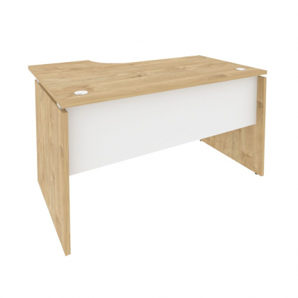 Стол эргономичный правый ONIX O.SA-2R Тиквуд Светлый/Белый_0