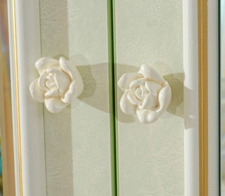 Шкаф трехстворчатый с зеркалом Луиза ЛД 665.074.000 Алебастр_6