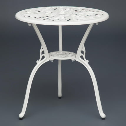 Комплект Secret De Maison Romance (стол +2 стула) алюминиевый сплав, D60/H67, 53х41х89см, butter white_4