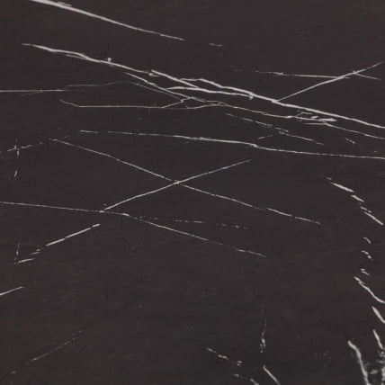 Стол обеденный TIBI нераздвижной ЛДСП, 68,6 х 110 х 75 см, Мрамор черный/Белый_4