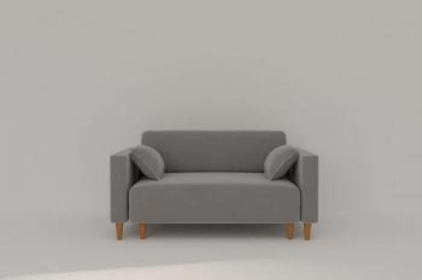 Диван прямой Урвик (Berhouse) Цвет фасада: Левис 08 велюр; Тип: Прямой; Материал фасада: Металл/Велюр_5