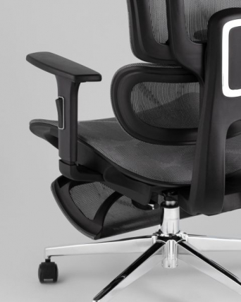 Кресло офисное TopChairs Nimbus серый_16