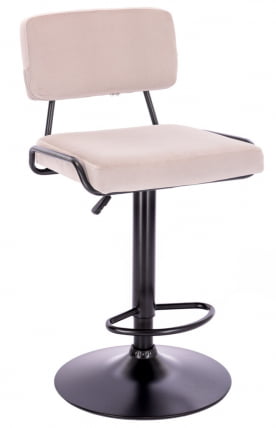 Барный стул Everprof Bit Ткань Серо-бежевый_0