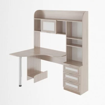 Подростковая Ostin №1 Ясень шимо светлый/белый_1