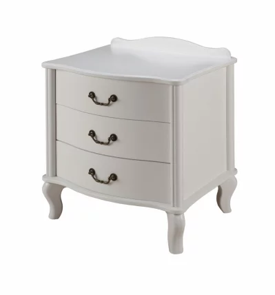 Тумба прикроватная Джульетта (3 ящика) Дуб Молочный_0