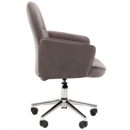 Офисное кресло CHAIRMAN HOME 130 велюр Серый_2