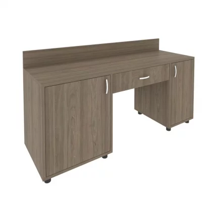 Стол с 2-мя тумбами и бортиком (левый) LIGHT С-СТ-170 Л Вяз Благородный_0