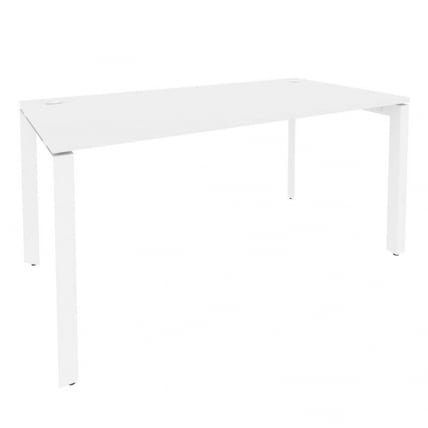 Стол рабочий на П-образном м/к ONIX O.MP-SP-4.8 Белый Бриллиант_0