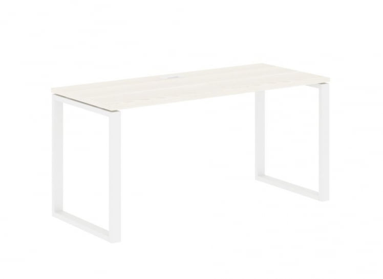 Стол письменный EDIS EQST 1567 Ясень Траун Белый_0