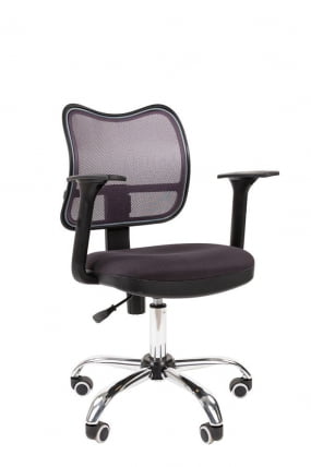 Офисное кресло для оператора CHAIRMAN 450 Chrome New Серый_0