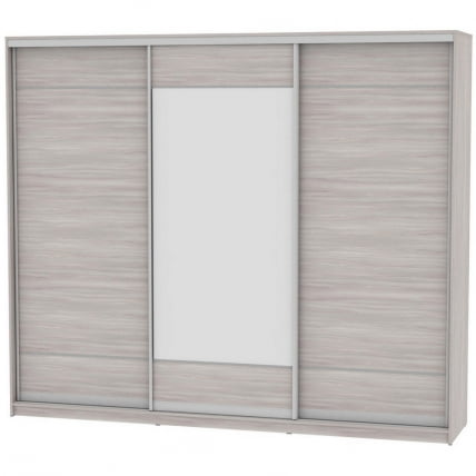 Шкаф-купе B-220х270х60-3(ЯШС-D7D8D7)_0