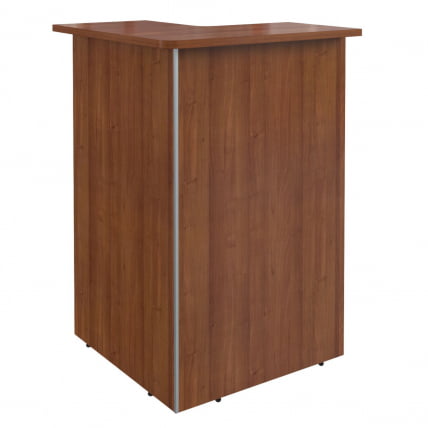 Стойка ресепшн угловая DMC 88 (L/R) Орех гарда_0