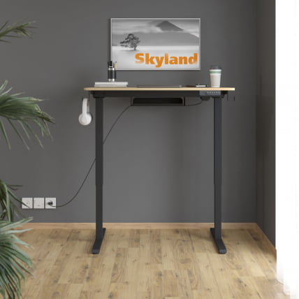 Стол подъемный электрический XTEN-UP AT-001 Дуб светлый/черный_3