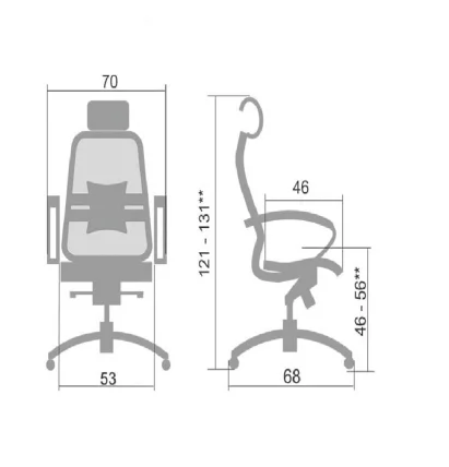 Кресло руководителя SAMURAI S-2.02 Python Edition Черный плюс_3