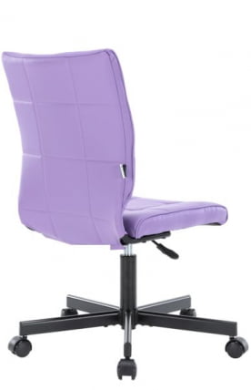 Кресло для персонала Everprof EP-300 Экокожа Сиреневый_3