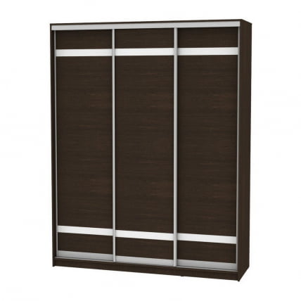 Шкаф-купе B-230х180х60-1(Венге-D9D9D9)_0