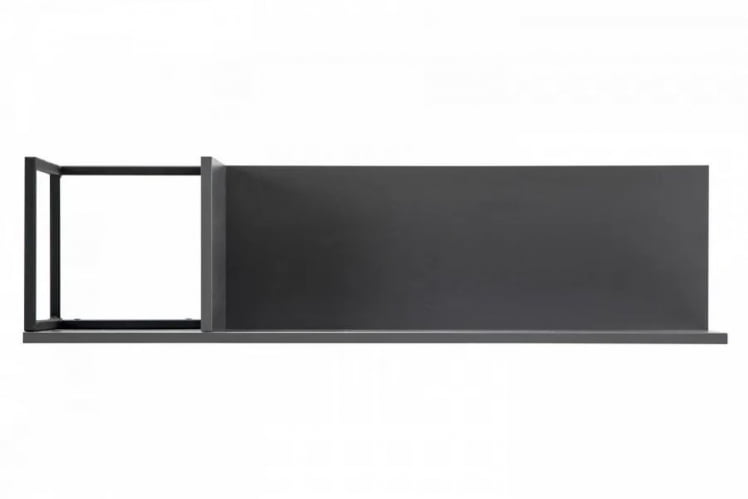 Полка навесная CITY 400955831h Графит_2