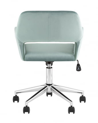 Кресло офисное ROSS велюр серо-зеленый_3