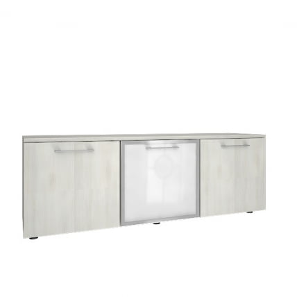 Тумба модульная трехсекционная YALTA LT-TS 3.4R Снежная Платина_0