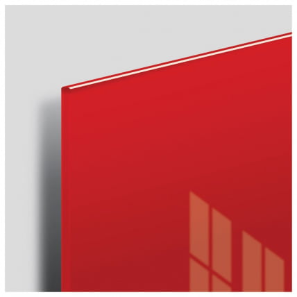 Доска магнитно-маркерная стеклянная BRAUBERG 45х45 см Красная_5