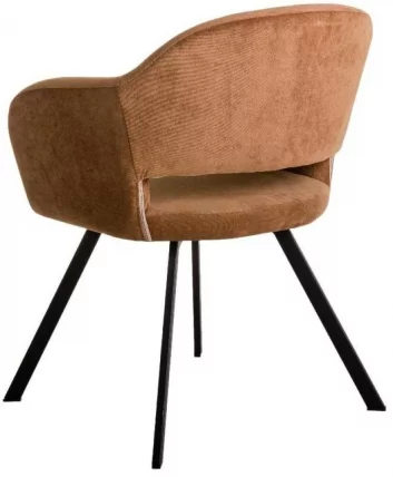 Кресло Oscar Arki микровелюр Коричневый_1