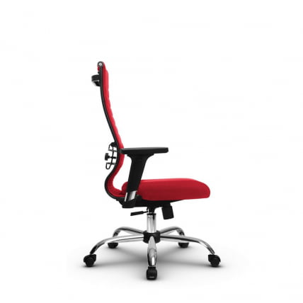 Кресло офисное МЕТТА B 2b 19/2D, Основание 17834 Комплект 3 Красное_1