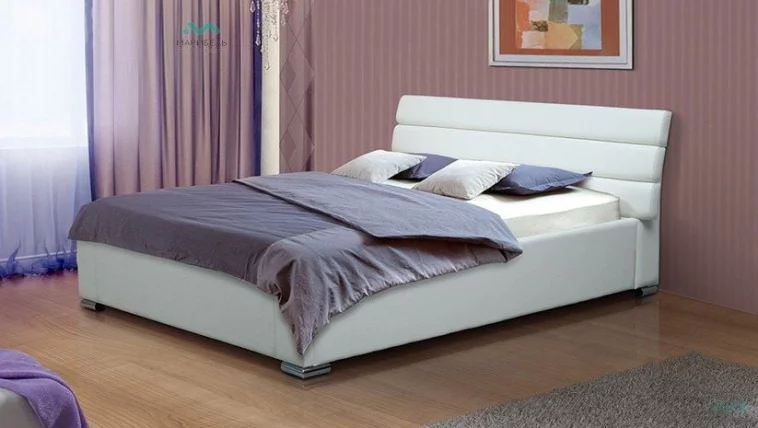 Кровать Мальта с подъемным механизмом(1600) светлая_0