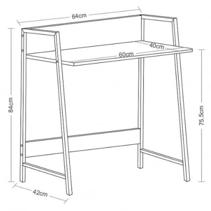 Стол на металлокаркасе BRABIX LOFT CD-003 Дуб натуральный_8