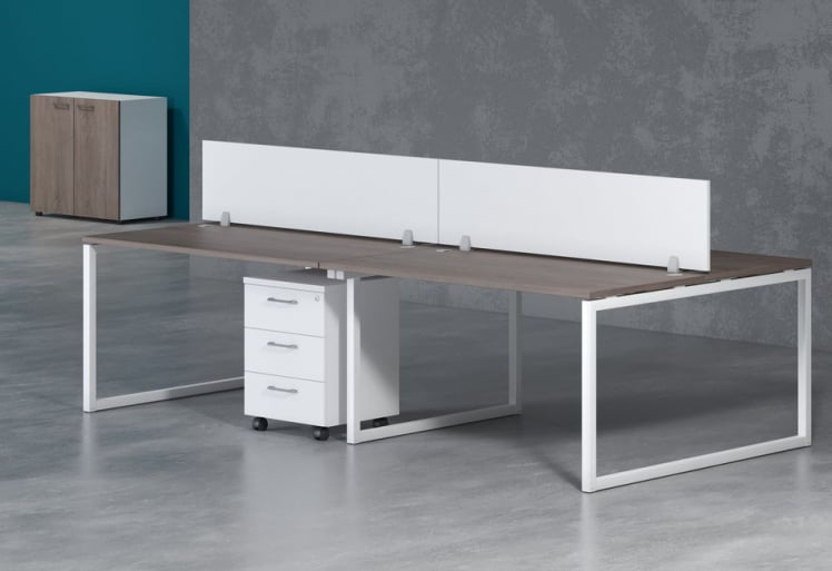 Стол письменный правый XTEN-Q XQCET 149 R Дуб Сонома Антрацит_1