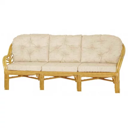 Диван 3 местный 01/14-2 темно коричневый_0